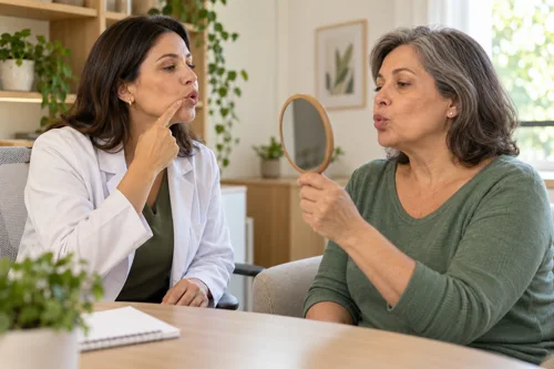 Cena ilustrativa de Motricidade orofacial
